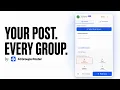 How to Auto Post to Multiple Facebook Groups with AI AI Group Poster Tutorial
