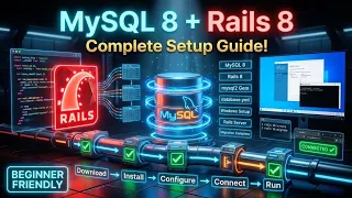 How to Install MySQL 8 with Ruby on Rails 8 Complete Setup Guide 2026