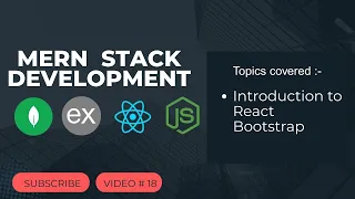 React JS React-Bootstrap Tutorial for MERN Developers Dynamic UI Made Easy