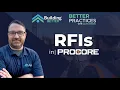 RFIs in Procore - Your Complete Guide to Configuring creating and Managing RFIs in Procore