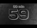 40 minute 2400 second Count Up Timer - Silent