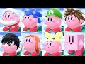 Super Smash Bros Ultimate - All Kirby Hats and Powers DLC Included