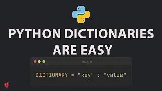 Python Dictionary are Easy For Beginners