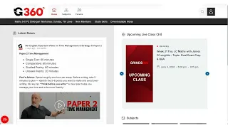Signing into the Platform - The Homepage