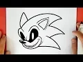 Download Lagu HOW TO DRAW SONIC EXE