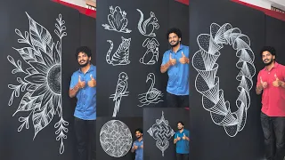 Beautiful Line Art Design | Full Tutorial 