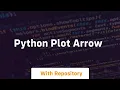 python plot arrow