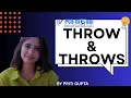 Java throw vs throws Checked vs Unchecked Exceptions in Java Java Exception Handling Explained