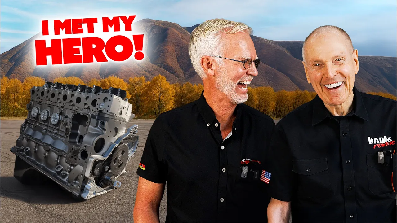 My Idol of 50 YEARS Walked Into My Shop… Gale BANKS Himself!