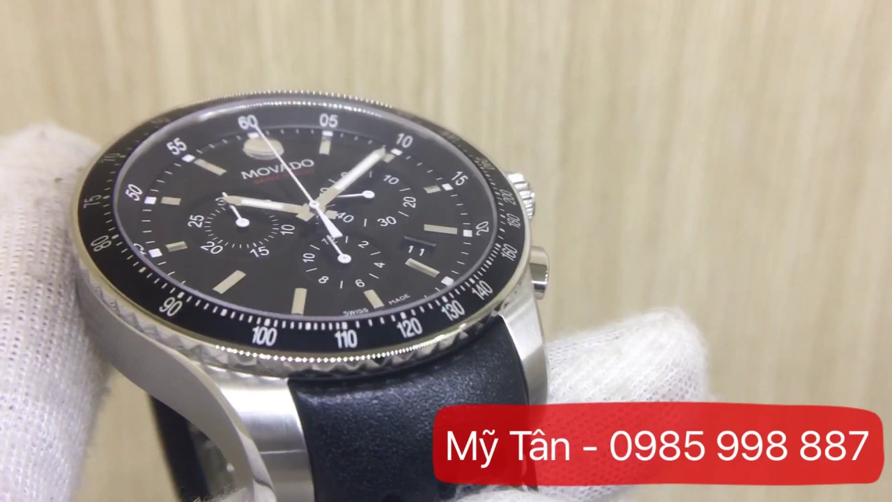 (Review Đồng Hồ]) MOVADO 800 Series Men's Swiss Watch 2600074 40MM / TIMEWISE/ ĐỒNG HỒ CHÍNH HÃNG. 