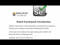 Android Application Automation using Robot Framework - learn Software Testing