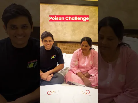 Poison Challenge😵 #prashantkirad #challenge