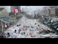Download Lagu Chaos in Alberta, Canada! Giant Hails \u0026 Destructive Storm Severely Damaged Homes \u0026 Cars in Brooks!