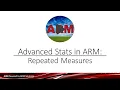 ARM Advanced Statistics Webinar - Repeated Measures vs Split Plot Designs