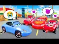 Download Lagu Sally's SAD STORY! Lightning McQueen Broke Her Heart in Roblox Cars World RP Adventure