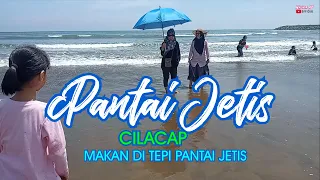 Download PANTAI JETIS CILACAP  WISATA PANTAI JETIS  MAKAN BERSAMA DI TEPI PANTAI JETIS MP3