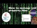 How to manage property xml Files with Java