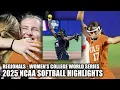 REGIONALS TO THE WOMEN S COLLEGE WORLD SERIES Highlights from the 25 postseason ESPN Throwback