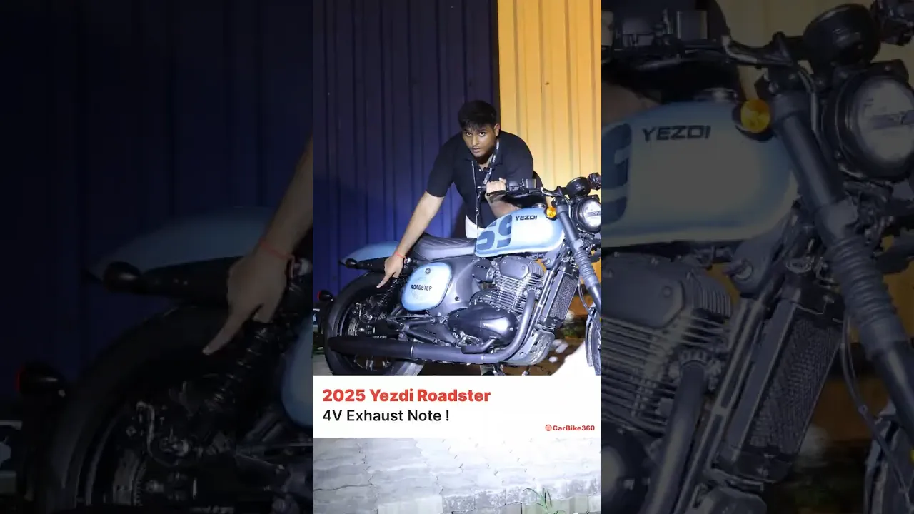 2025 Yezdi Roadster 69 Exhaust Note! | 334cc Alpha 2 4V Sound.