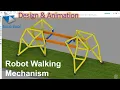 Solid Edge Tutorials Design Animation Robot Walking Mechanism