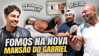 FOMOS NA NOVA MANSÃO DO GABRIEL COM O BISTECONE !!!