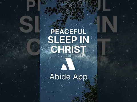 Fall Asleep in God's Peace
