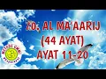 Download Lagu Al Ma 'aarij Metode Ummi Ayat 11-20, 5x ulang per ayat | Juz 29