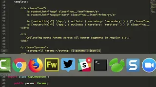 Collecting Route Params Across All Router Segments In Angular 6 0 7
