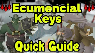 OSRS Ecumencial Keys Blood Barrage Quick Guide Wilderness Dungeon