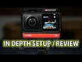 Insta360 ONE R Setup In Depth Overview Footage and Review