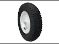 Maxpower 335232 480 Inch x 400 Inch x 8 Inch Wheelbarrow Wheel with Inch Bearing - Overview