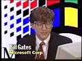 Bill gates demonstrate the microsoft 1991