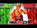 BEST WORST BADGES FOR ALL BUILDS IN NBA 2K23 CURRENT GEN NEXT GEN ALL BADGES NBA 2K23 TIPS