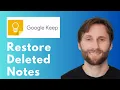 How to Restore Deleted Notes on Google Keep Full Guide 2026