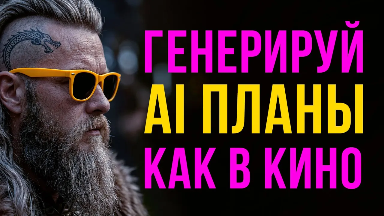 Настоящее 🔥AI КИНО с помощью ⭐️ НОВОГО метода ⚡️Ломаю шаблон «случайной генерации»‼️