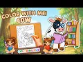 How to Color a Cow Fun and Easy Coloring Pages for Kids Adults by ColoringHub