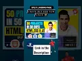 Split Landing Page Using HTML CSS and JavaScript