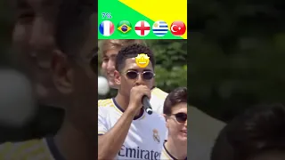 VINICIUS BELLINGHAM SING HALA MADRID SONG 