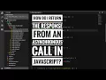 How do I return the response from an asynchronous call in Javascript