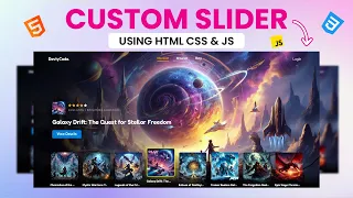 Creating an Auto-Playing Image Slider with HTML CSS JS