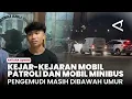 Viral! Aksi Kejar-kejaran Mobil Minibus di Paser, Pengemudi Ternyata Masih di Bawah Umur
