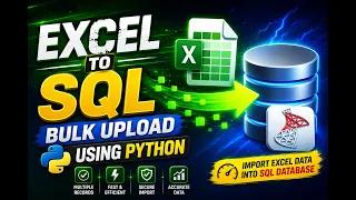 Excel to SQL Server Using Python Bulk Upload Thousands of Records in Seconds