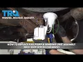 How To Replace Fuel Pump Sending Unit Assembly 2004-2009 Dodge Durango