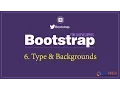 Bootstrap Typography and Background Classes Overview