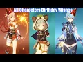Download Lagu Genshin Impact - All Characters Wish You Happy Birthday (Inazuma Updated Birthday Wishes)