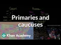 Primaries and caucuses American civics US History Khan Academy
