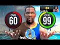 ULTIMATE KEVIN DURANT 60 to 99 OVR in ONE Feat JOE KNOWS NO MONEY SPENT