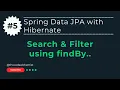 Chapter-5 Searching and Filtering Spring Data JPA Spring Boot 2023