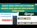 Integrate Django admin panel and solved problems in Bangla