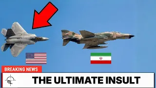 Stealth Fighter Executed the Most Disrespectful Display of Superiority
